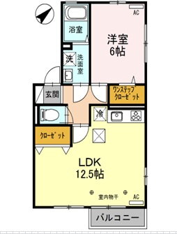群馬県藤岡市本郷 群馬藤岡駅 1LDK アパート 賃貸物件詳細