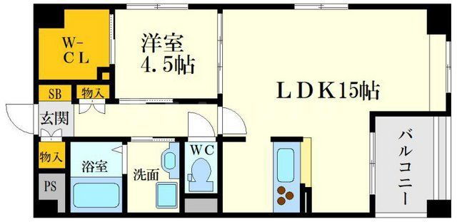 大阪府吹田市垂水町３ 江坂駅 1LDK マンション 賃貸物件詳細