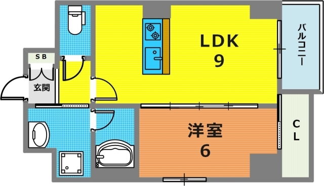 兵庫県神戸市中央区海岸通６ 神戸駅 1LDK マンション 賃貸物件詳細