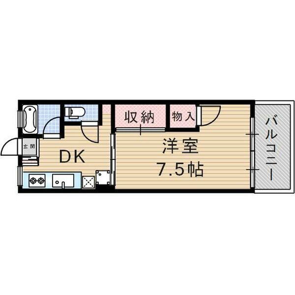 トリス岐阜 4階 2DK 賃貸物件詳細