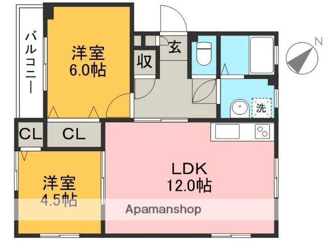 高知県高知市薊野北町２ 薊野駅 2LDK マンション 賃貸物件詳細