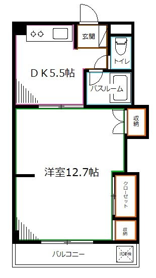 東京都小金井市前原町３ 武蔵小金井駅 1DK マンション 賃貸物件詳細