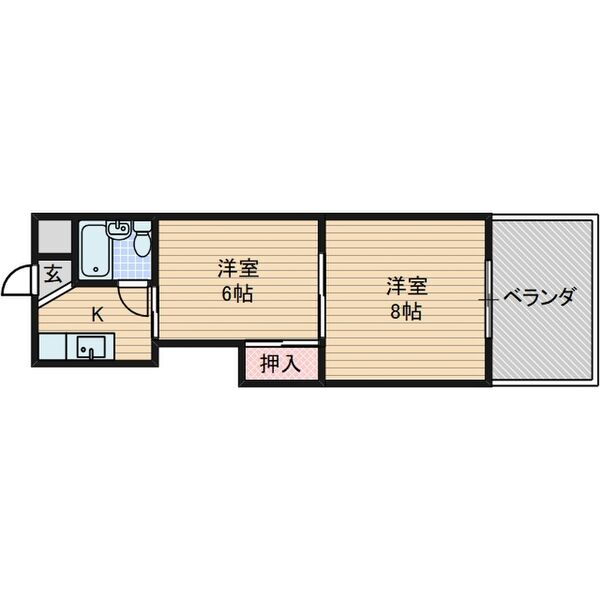 愛知県一宮市妙興寺１ 妙興寺駅 2K マンション 賃貸物件詳細