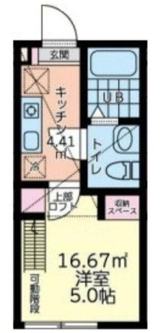 神奈川県相模原市中央区弥栄２ 淵野辺駅 1K アパート 賃貸物件詳細