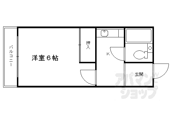 京都府京都市伏見区指物町 丹波橋駅 1K マンション 賃貸物件詳細