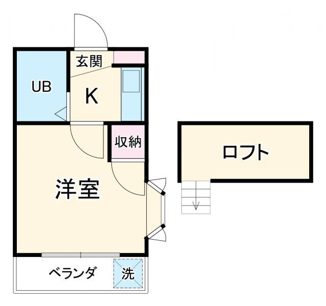 神奈川県平塚市高浜台 平塚駅 1K アパート 賃貸物件詳細