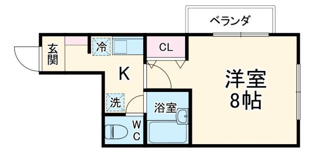 デプレ北野 3階 1K 賃貸物件詳細