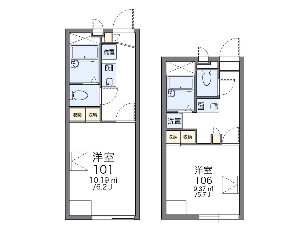 兵庫県加古川市平岡町一色西２ 別府駅 1K アパート 賃貸物件詳細