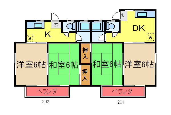 千葉県市原市姉崎 姉ケ崎駅 2DK アパート 賃貸物件詳細