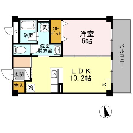 高知県香南市野市町西野 のいち駅 1LDK マンション 賃貸物件詳細
