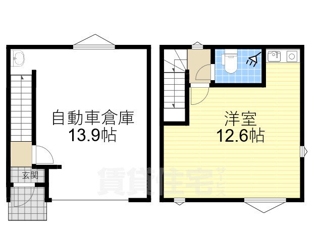 大阪府門真市小路町 西三荘駅 ワンルーム 一戸建て 賃貸物件詳細