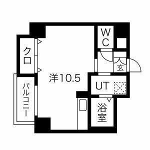 栃木県宇都宮市元今泉１ 東宿郷駅 ワンルーム マンション 賃貸物件詳細