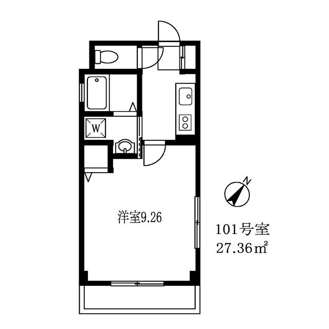 東京都目黒区目黒本町６ 西小山駅 1K マンション 賃貸物件詳細
