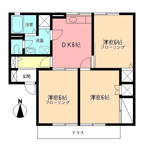 神奈川県秦野市鶴巻南１ 鶴巻温泉駅 3DK アパート 賃貸物件詳細