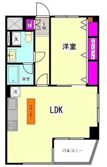 東京都新宿区西早稲田２ 早稲田駅 1LDK マンション 賃貸物件詳細