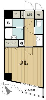 東京都新宿区西早稲田３ 高田馬場駅 1K マンション 賃貸物件詳細