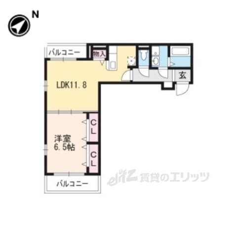 滋賀県栗東市蜂屋 手原駅 1LDK アパート 賃貸物件詳細