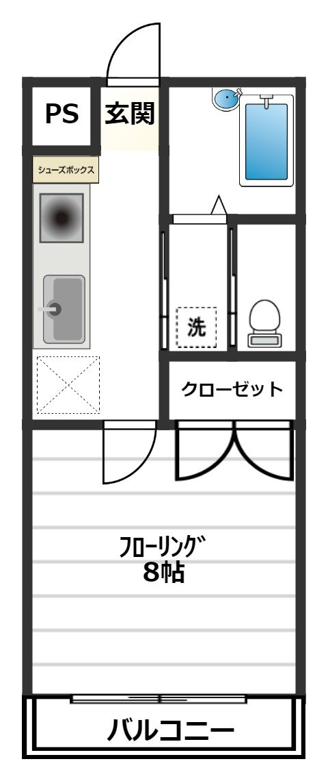 埼玉県東松山市神明町１ 東松山駅 1K マンション 賃貸物件詳細