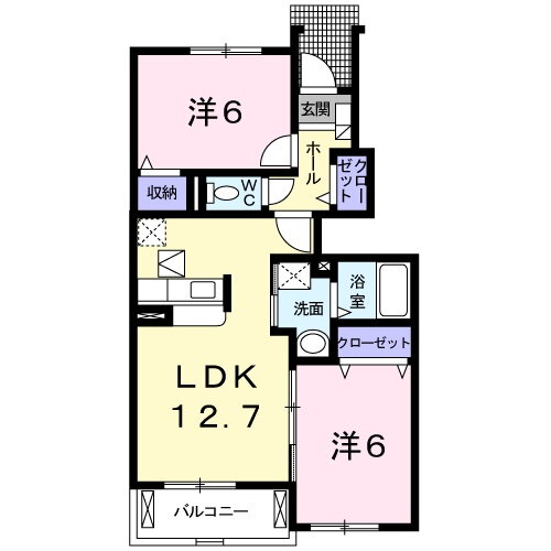 愛知県豊橋市大村町字袋小路 市役所前駅 2LDK アパート 賃貸物件詳細