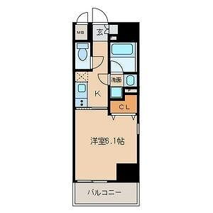 愛知県名古屋市北区志賀南通２ 黒川駅 1K マンション 賃貸物件詳細