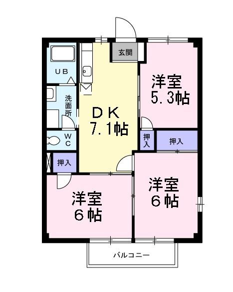大阪府堺市西区上 鳳駅 3DK アパート 賃貸物件詳細