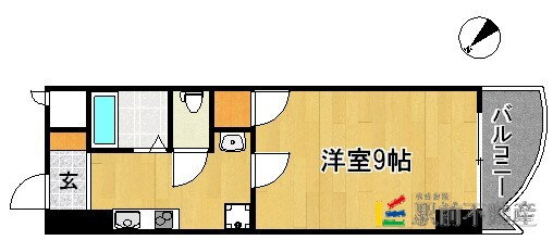 福岡県福岡市中央区清川１ 薬院駅 1K マンション 賃貸物件詳細