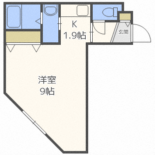 北海道札幌市中央区南一条東３ バスセンター前駅 1K マンション 賃貸物件詳細