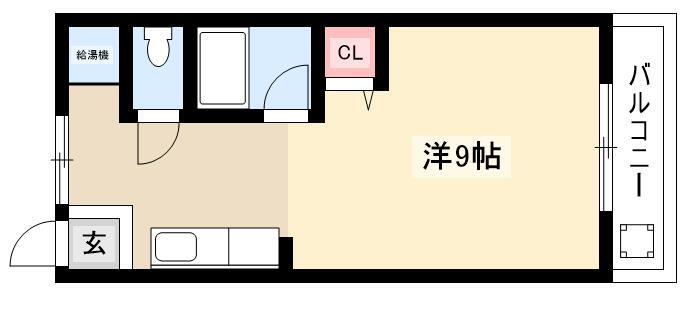 愛知県名古屋市中村区竹橋町 太閤通駅 1K マンション 賃貸物件詳細