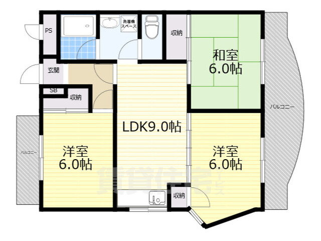 大阪府豊中市熊野町４ 桃山台駅 3LDK マンション 賃貸物件詳細
