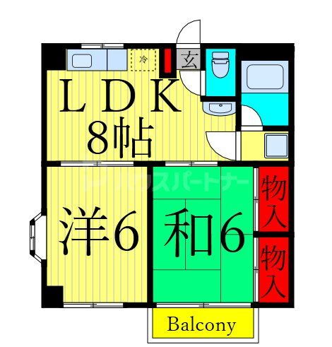 東京都江戸川区南葛西４ 葛西駅 2DK マンション 賃貸物件詳細