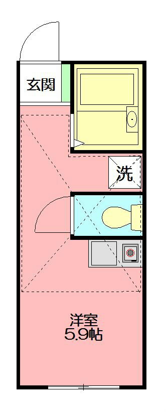 神奈川県横浜市戸塚区上矢部町 戸塚駅 ワンルーム アパート 賃貸物件詳細