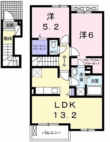 東京都町田市金井ヶ丘３ 鶴川駅 2LDK アパート 賃貸物件詳細