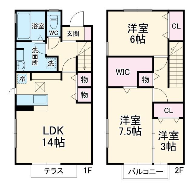 神奈川県鎌倉市岩瀬 北鎌倉駅 3LDK アパート 賃貸物件詳細