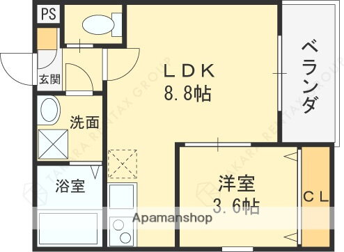 仮称）ジーメゾン枚方走谷ルクシエ 3階 1LDK 賃貸物件詳細