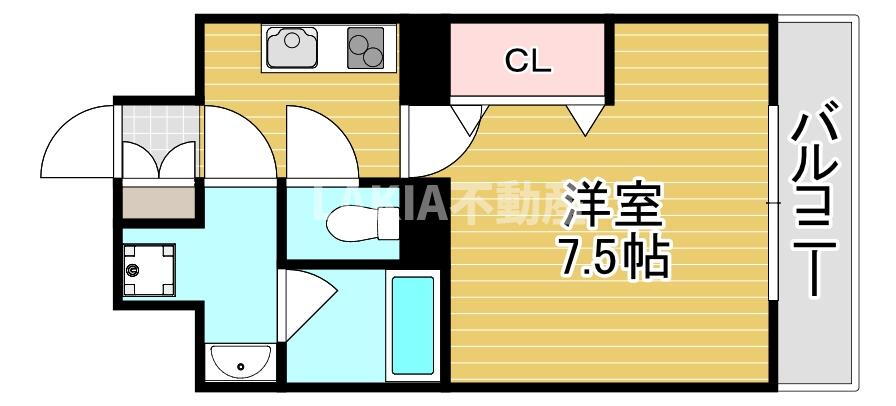 大阪府大阪市城東区東中浜３ 緑橋駅 1K マンション 賃貸物件詳細