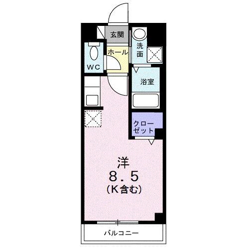 さくらハイツ 2階 ワンルーム 賃貸物件詳細