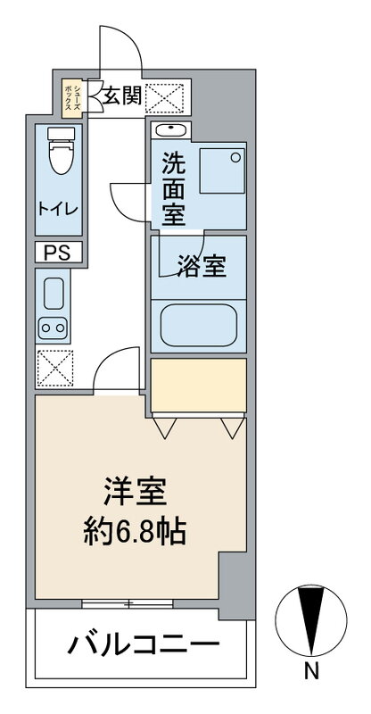 Ｌａ　Ｄｏｕｃｅｕｒ千葉中央 11階 1K 賃貸物件詳細