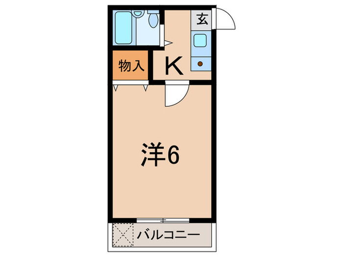兵庫県神戸市須磨区大田町６ 板宿駅 1K アパート 賃貸物件詳細