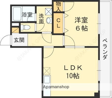 大阪府東大阪市今米１ 吉田駅 1LDK マンション 賃貸物件詳細