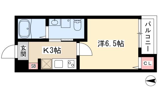 愛知県名古屋市中村区黄金通８ 黄金駅 1K アパート 賃貸物件詳細