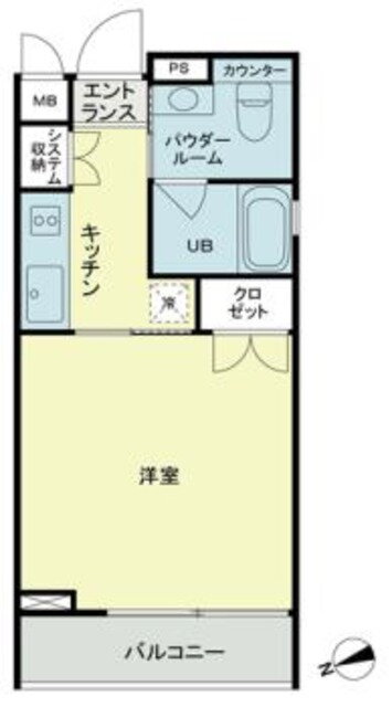 東京都港区新橋６ 新橋駅 1K マンション 賃貸物件詳細