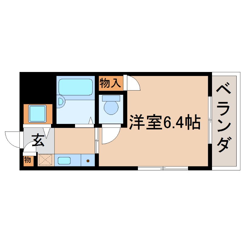 兵庫県西宮市小曽根町２ 甲子園口駅 1K マンション 賃貸物件詳細