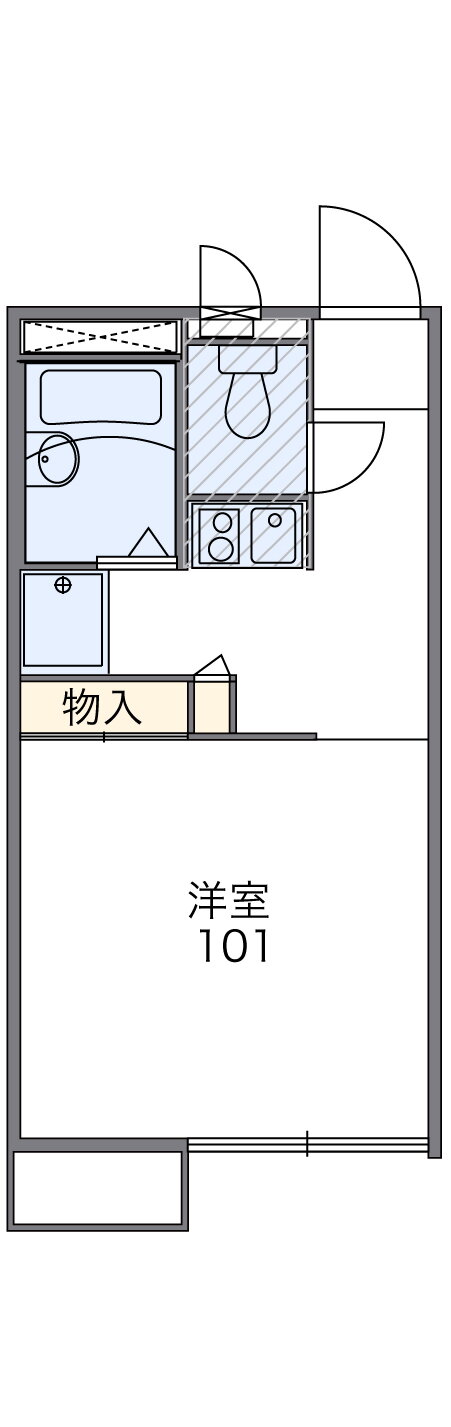 熊本県熊本市東区月出５ 1K アパート 賃貸物件詳細