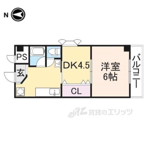 大阪府枚方市禁野本町２ 枚方市駅 1DK アパート 賃貸物件詳細