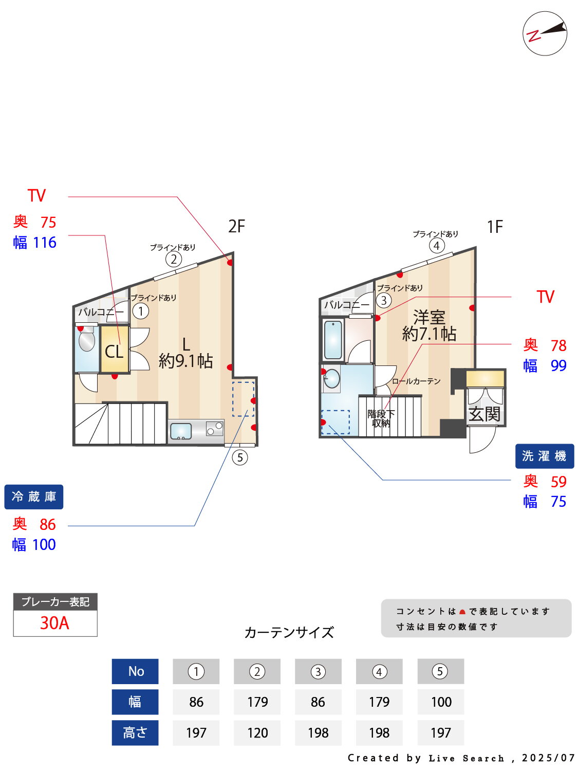 フェアコートメグロ 1階 1LDK 賃貸物件詳細