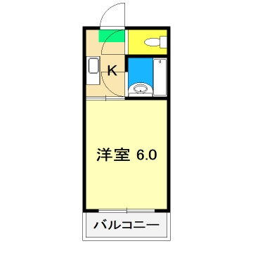 高知県高知市桜井町２ 菜園場町駅 1K アパート 賃貸物件詳細
