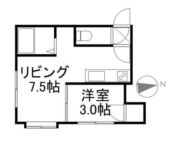 北海道札幌市東区本町一条１ 環状通東駅 1DK アパート 賃貸物件詳細