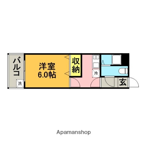 福岡県福岡市南区高宮３ 高宮駅 1K マンション 賃貸物件詳細