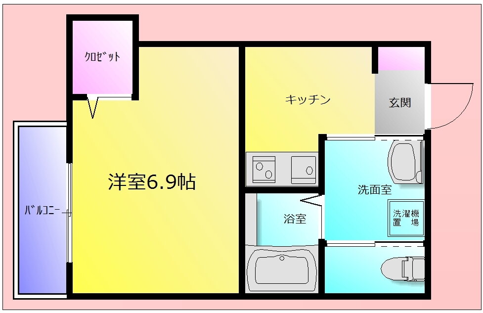 大阪府八尾市亀井町３ 久宝寺駅 1K アパート 賃貸物件詳細
