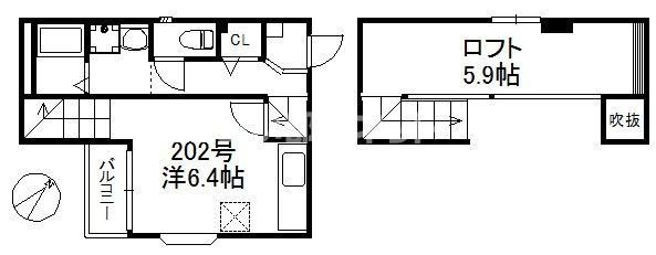 福岡県福岡市中央区地行２ 西新駅 ワンルーム アパート 賃貸物件詳細